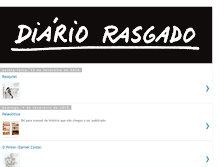 Tablet Screenshot of diariorasgado.blogspot.com
