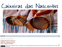 Tablet Screenshot of caixeirasdasnascentes.blogspot.com
