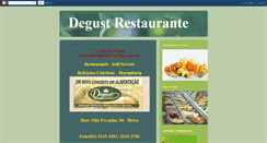 Desktop Screenshot of degustrestaurante.blogspot.com