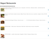 Tablet Screenshot of degustrestaurante.blogspot.com