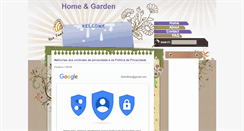 Desktop Screenshot of homegardenhouse.blogspot.com