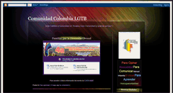 Desktop Screenshot of comunidadcolombialgtb.blogspot.com