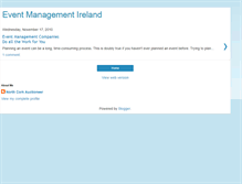 Tablet Screenshot of eventmanagmentireland.blogspot.com