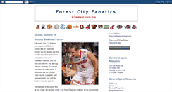 Desktop Screenshot of forestcityfanatics.blogspot.com