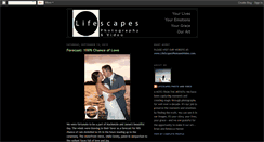 Desktop Screenshot of lifescapesphotoandvideo.blogspot.com