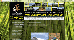 Desktop Screenshot of ecomontana.blogspot.com