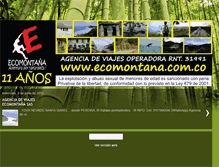 Tablet Screenshot of ecomontana.blogspot.com