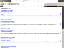 Tablet Screenshot of lapelmicrophoness.blogspot.com