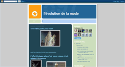 Desktop Screenshot of levolutiondelamode.blogspot.com