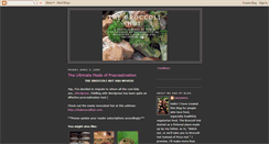 Desktop Screenshot of broccolihut.blogspot.com