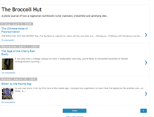 Tablet Screenshot of broccolihut.blogspot.com