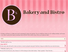 Tablet Screenshot of bsbakeryandbistro.blogspot.com