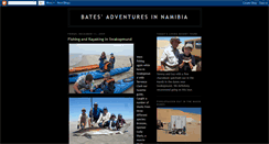Desktop Screenshot of batesinnamibia.blogspot.com