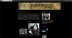 Desktop Screenshot of janusbridgeart.blogspot.com