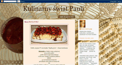 Desktop Screenshot of kulinarnyswiatpauli.blogspot.com