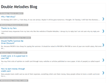 Tablet Screenshot of doublemelodies.blogspot.com