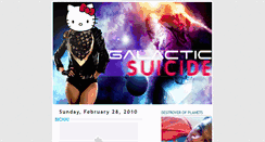 Desktop Screenshot of galacticsuicide.blogspot.com