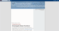 Desktop Screenshot of greenappleglassfurniture.blogspot.com
