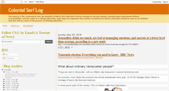Desktop Screenshot of colonialserf.blogspot.com
