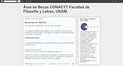 Desktop Screenshot of conacyt-ffyl-unam.blogspot.com