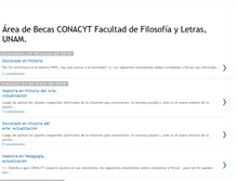 Tablet Screenshot of conacyt-ffyl-unam.blogspot.com