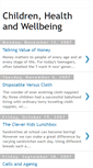 Mobile Screenshot of childrenhealthandwellbeing.blogspot.com