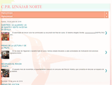 Tablet Screenshot of iznajarnorte.blogspot.com
