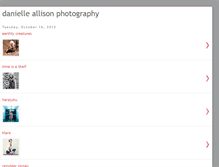 Tablet Screenshot of dallisonphotography.blogspot.com
