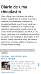 Mobile Screenshot of diariorinoplastia.blogspot.com