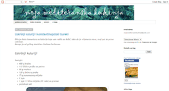 Desktop Screenshot of mojamediteranskakuhinja.blogspot.com