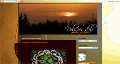 Desktop Screenshot of deliciesdelx.blogspot.com