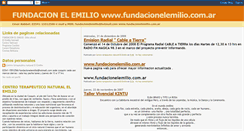 Desktop Screenshot of fundacionelemilio.blogspot.com