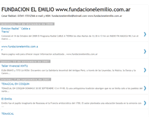 Tablet Screenshot of fundacionelemilio.blogspot.com