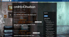 Desktop Screenshot of cedric43hudson.blogspot.com