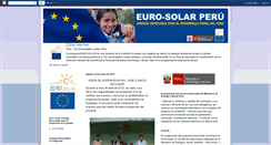 Desktop Screenshot of eurosolarperu.blogspot.com