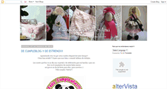 Desktop Screenshot of creaciones-artesana.blogspot.com