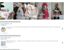 Tablet Screenshot of creaciones-artesana.blogspot.com