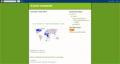 Desktop Screenshot of lapucevoyageuse.blogspot.com
