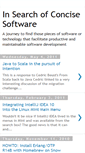 Mobile Screenshot of concise-software.blogspot.com
