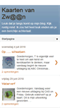 Mobile Screenshot of kaartenvanzwaan.blogspot.com