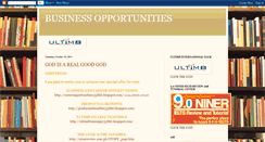 Desktop Screenshot of businessopportunities1358fat.blogspot.com