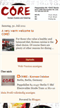 Mobile Screenshot of core-koreancuisine.blogspot.com