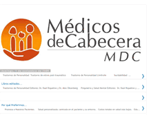 Tablet Screenshot of medicosdecabeceramdc.blogspot.com