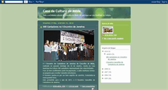 Desktop Screenshot of casadacultura.blogspot.com