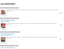 Tablet Screenshot of lasminichefs.blogspot.com