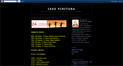 Desktop Screenshot of iasdpirituba.blogspot.com