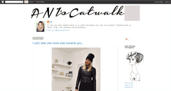 Desktop Screenshot of aniscatwalk.blogspot.com
