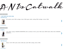 Tablet Screenshot of aniscatwalk.blogspot.com