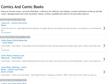 Tablet Screenshot of comicsandcomicbooks.blogspot.com