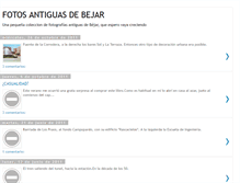 Tablet Screenshot of fotosantiguasdebejar.blogspot.com